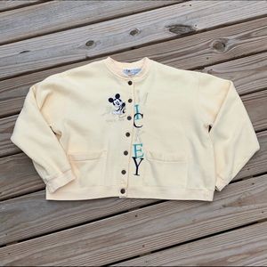 Vintage Mickey & Co Crop Sweatshirt